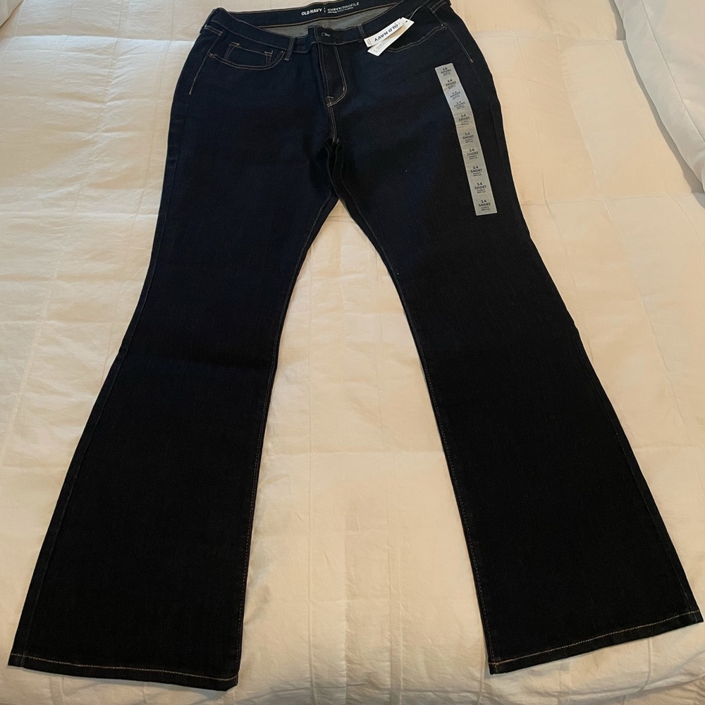 NWT Old Navy Midrise Curvy Bootcut Jeans